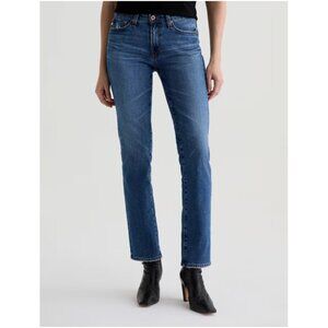 NWT AG Adriano Goldschmied ED Denim Sandra Low-Rise Straight Jeans Women Size 28